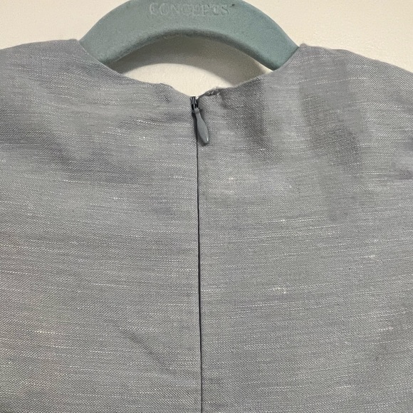 NWT Gap Kids linen/cotton dress, 12-18 months Butterfly eyelet, w/ diaper cover. - Picture 14 of 15